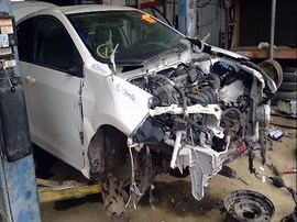 2016 TOYOTA COROLLA, WHITE, LE, 1.8L, AT,   Z25030